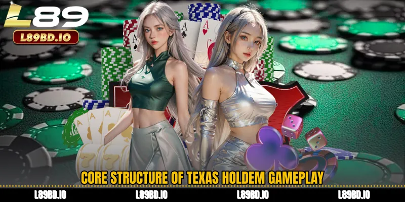 Core Structure of Texas Holdem Gameplay