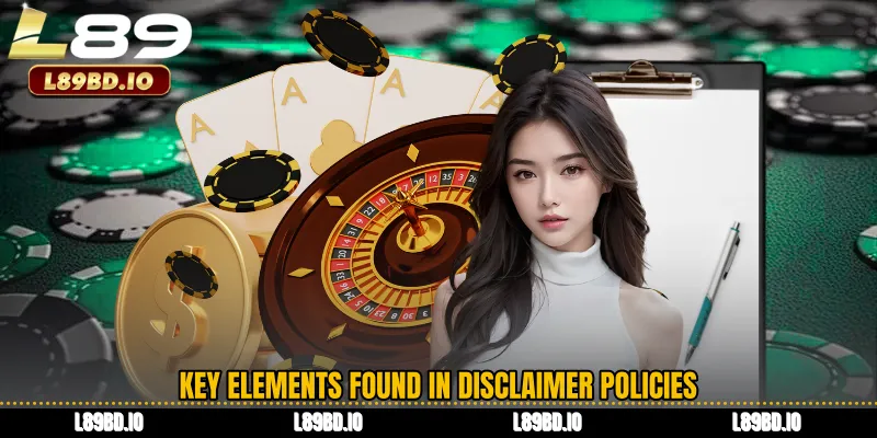 Key Elements Found in Disclaimer Policies
